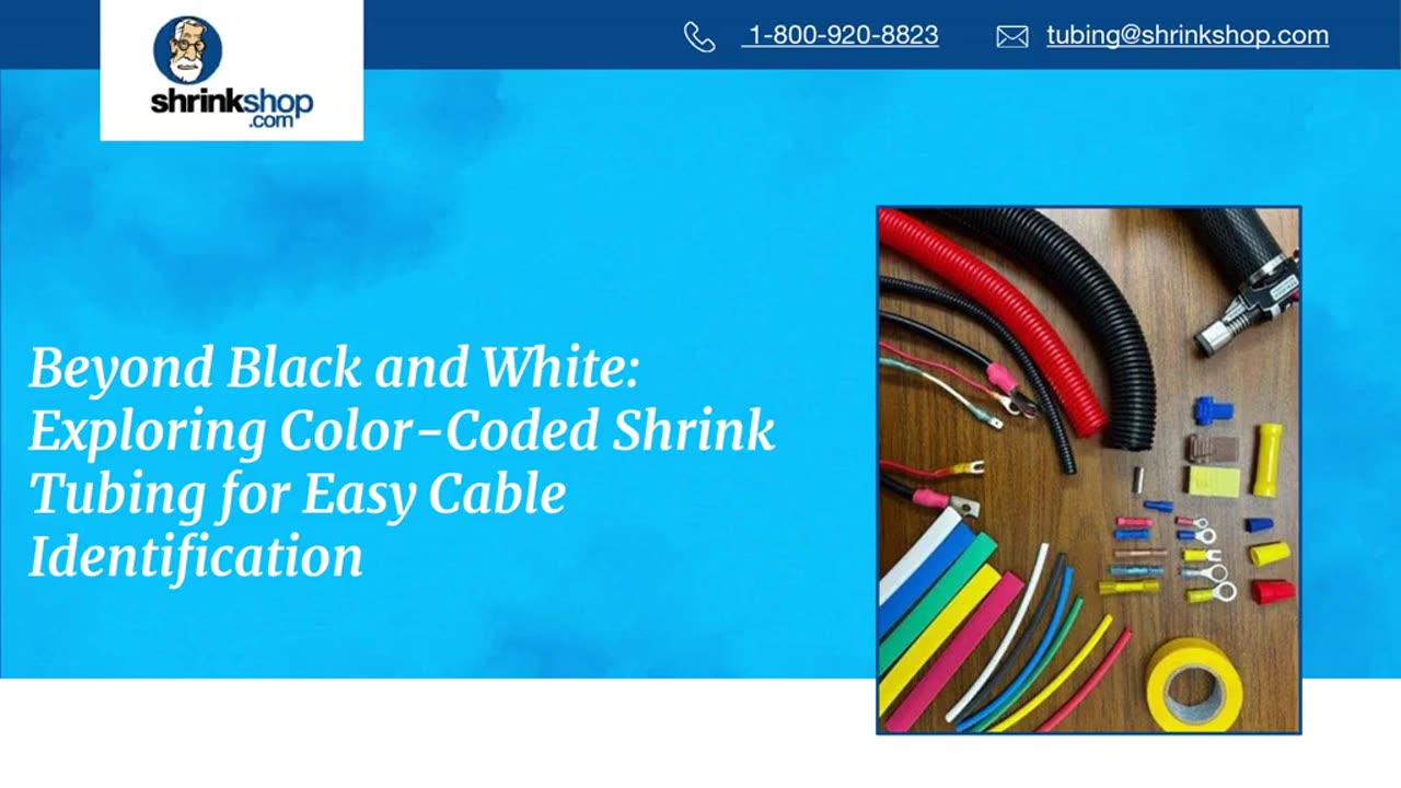 Beyond Black and White: Exploring Color-Coded Shrink Tubing for Easy Cable Identification