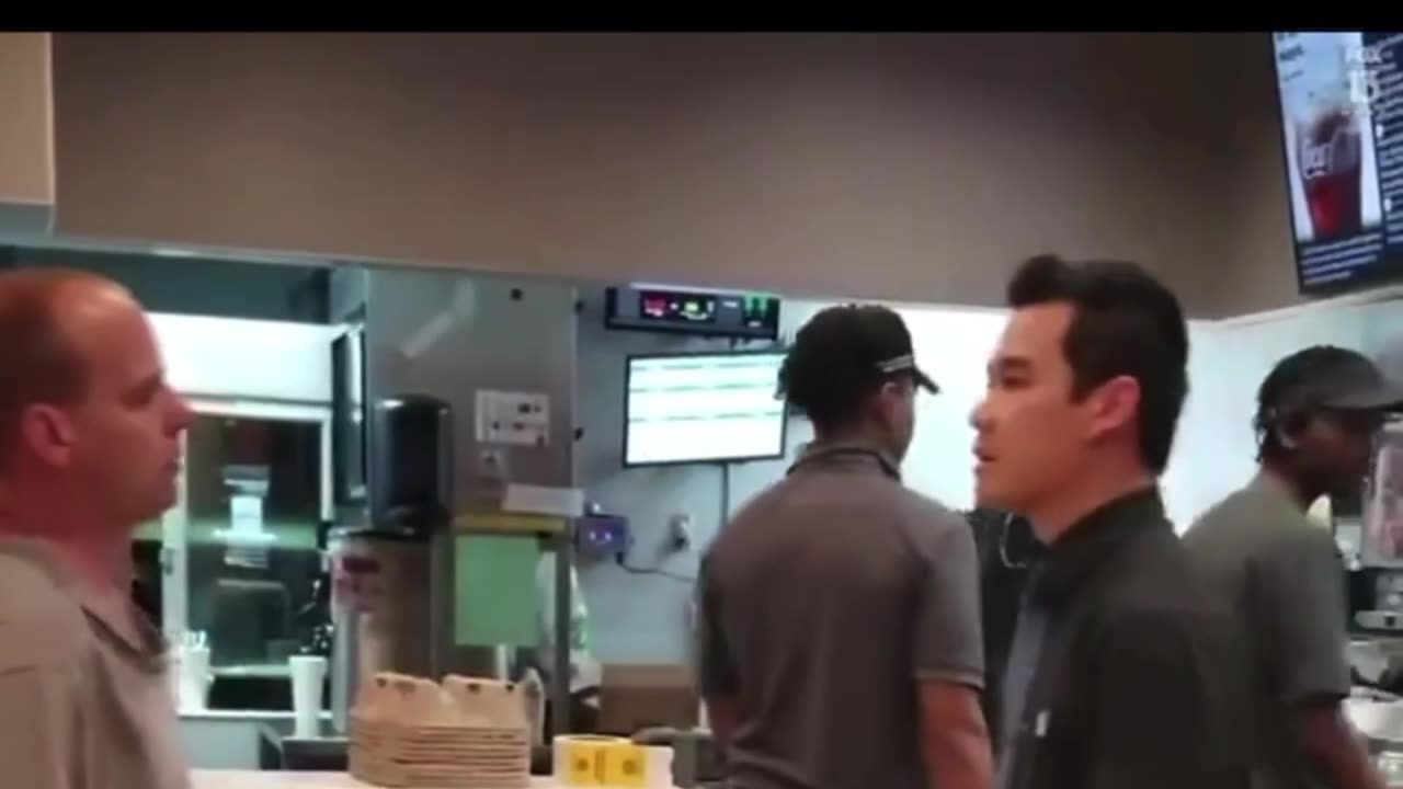 McDonald’s employee puts the beats 🤜 on customer after he attempted to assault her