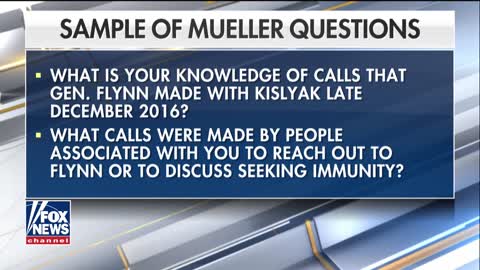 Joe DiGenova slams leaked Mueller questions, warns of constitutional crisis