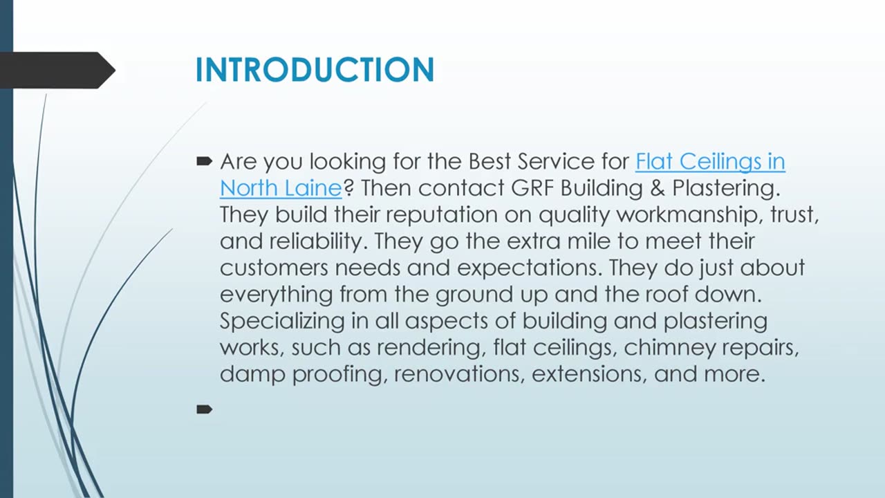 Get The Best Flat Ceilings in North Laine.
