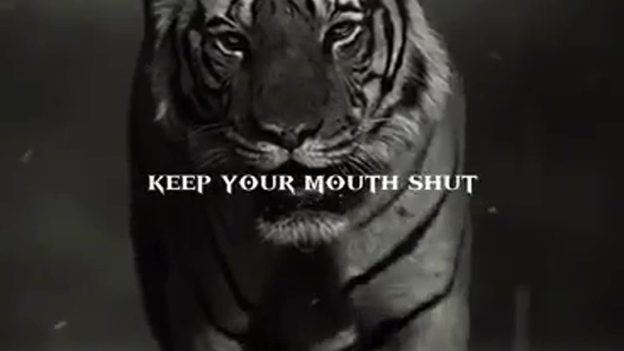 Life Fact_ Keep your mouth shut if..