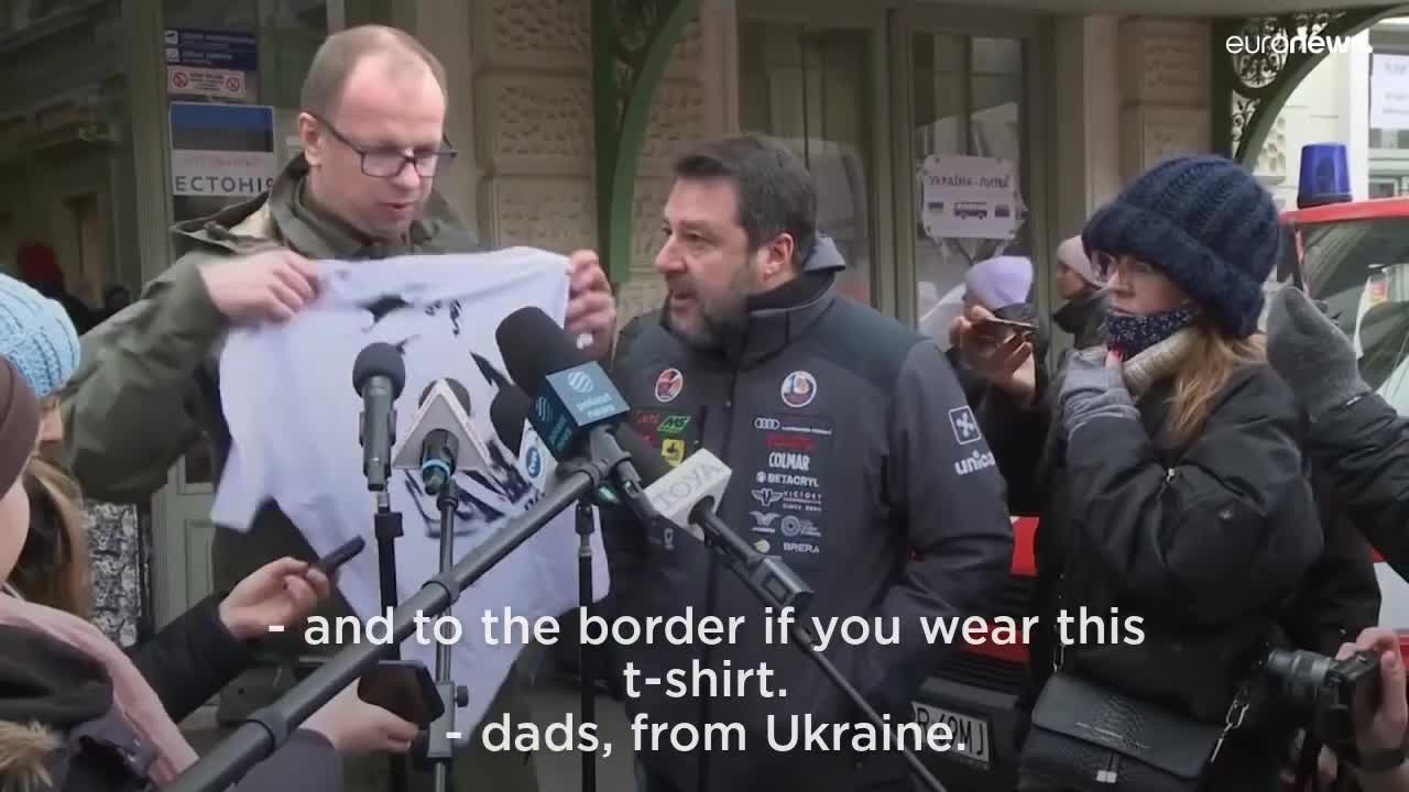 'See what your friend Putin has done': Salvini mocked in Poland