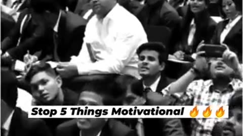 Stop five habits