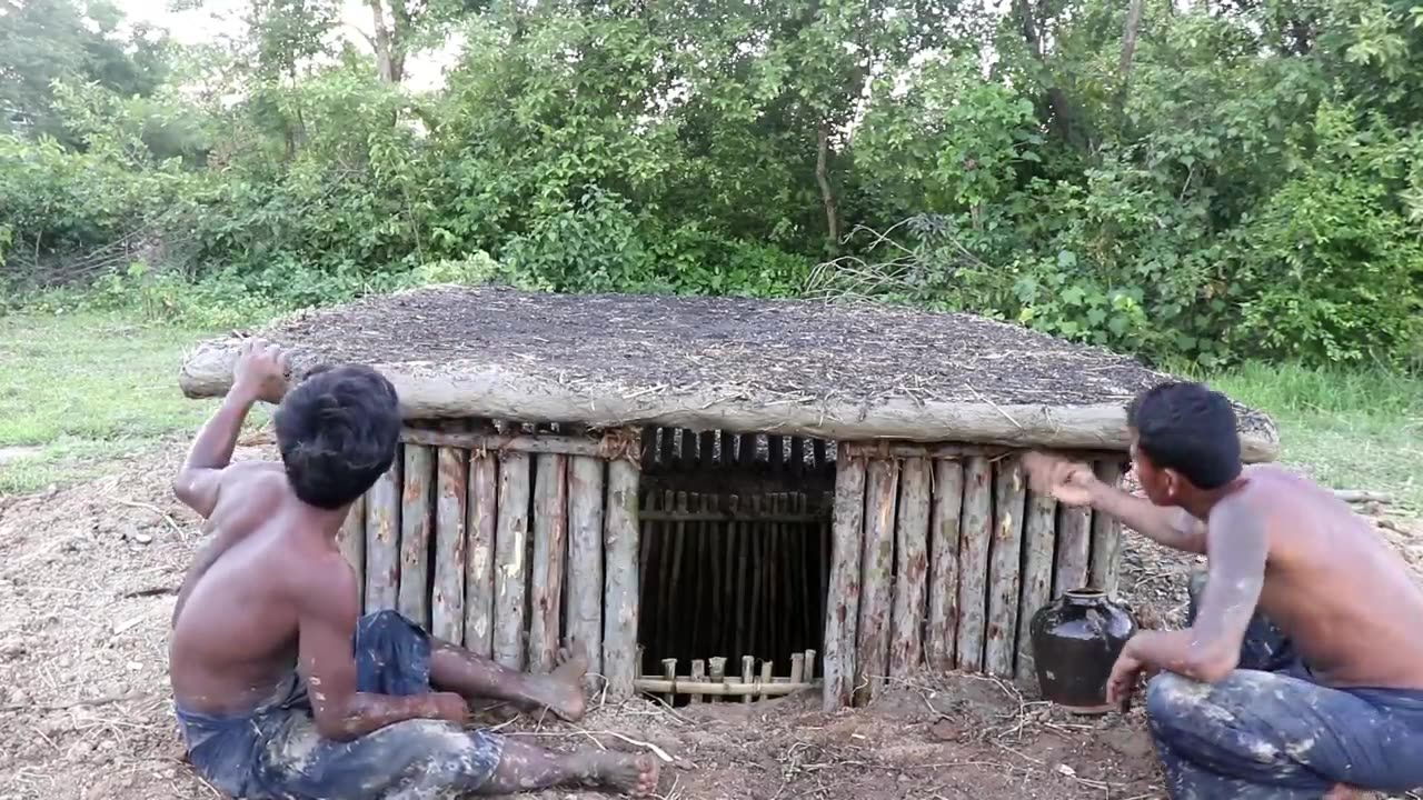 Build One-story Underground House- of Double-storey House