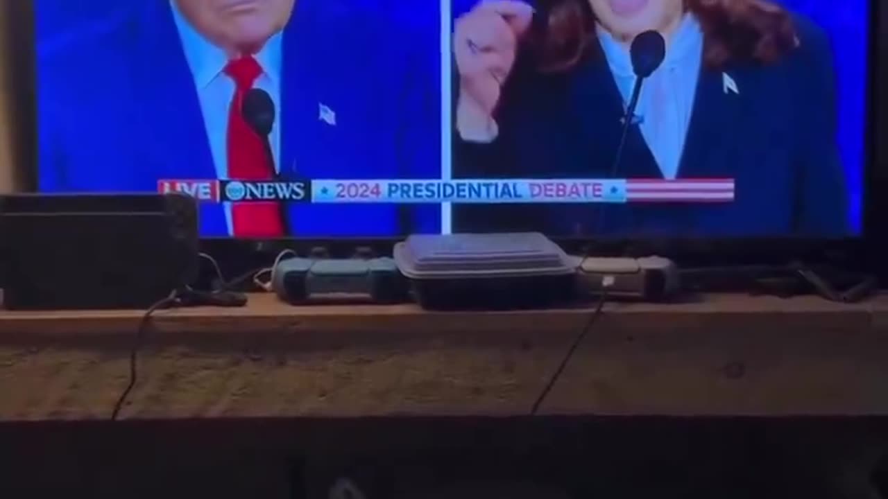 Deployed Military members react to Kamala Harris lying about deployments during the debate.