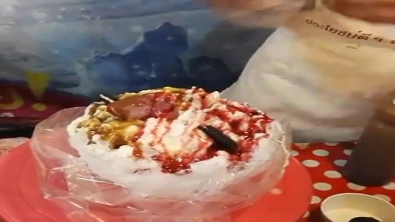 Making Strawberry Ice-Cream