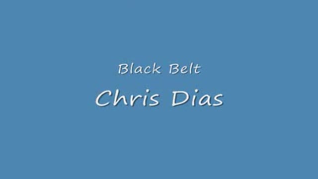 Chris Tae Kwon Do Black Belt (Low)