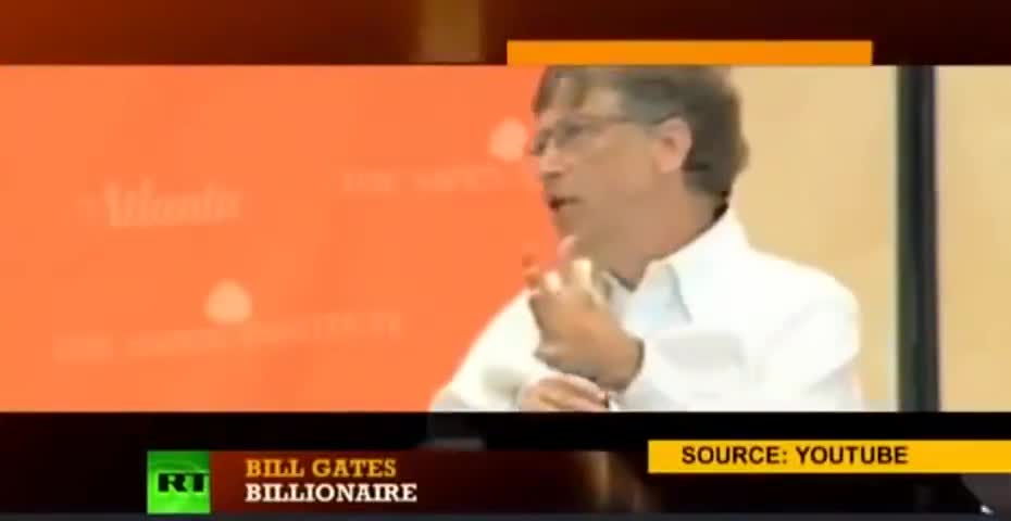 Bill Gates Depopulation Plans Caught On Camera MONSANTO, FOOD RIOTS, EUGENICS