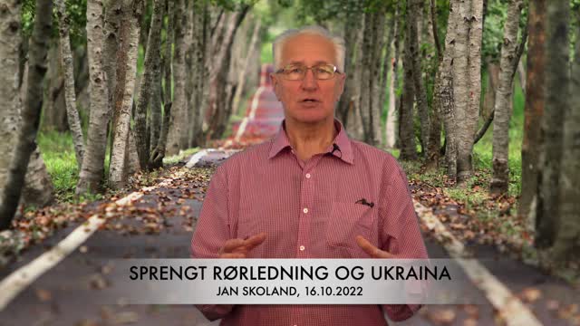 Sprengt rørledning og Ukraina