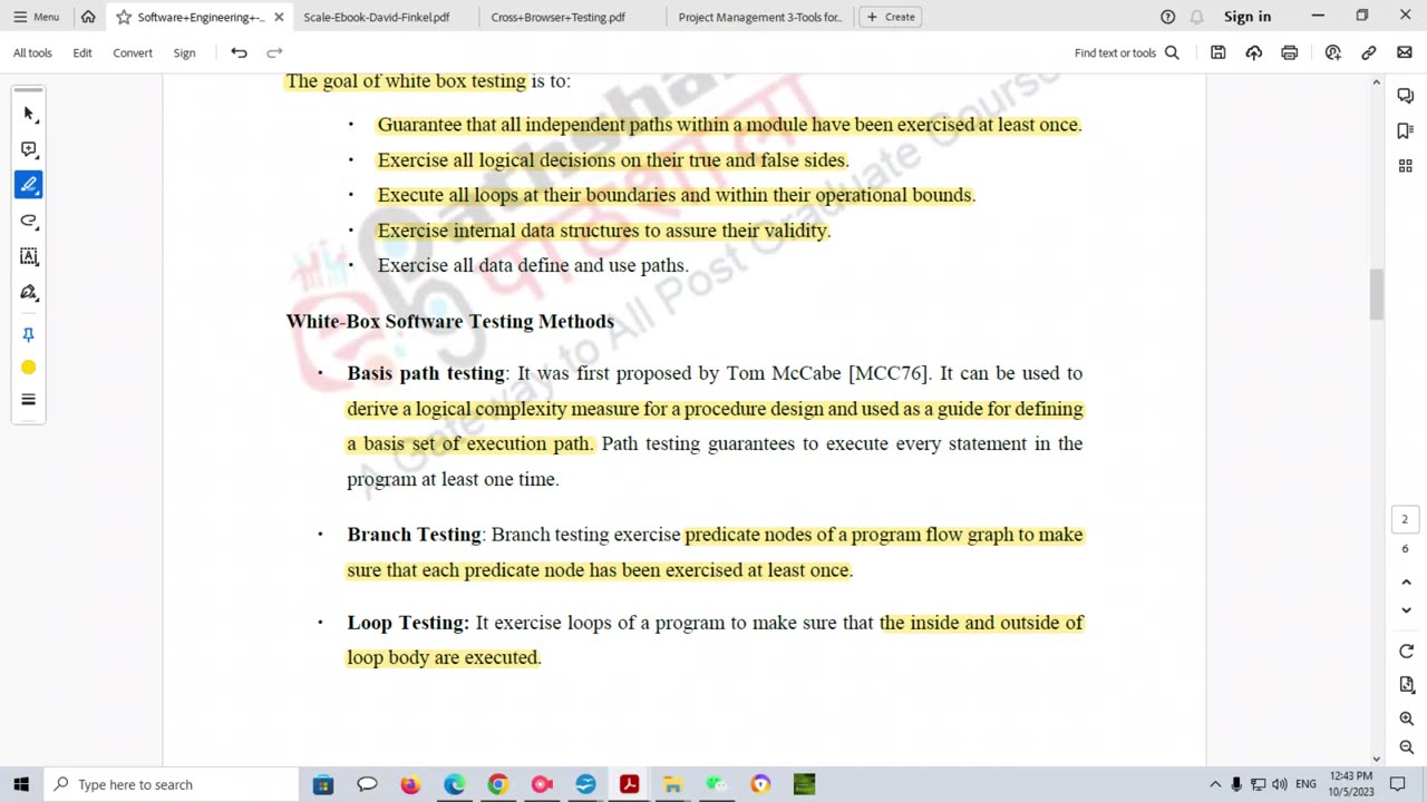 My Journey in becoming a Software Tester- Lesson 12: WHITE BOX TESTING