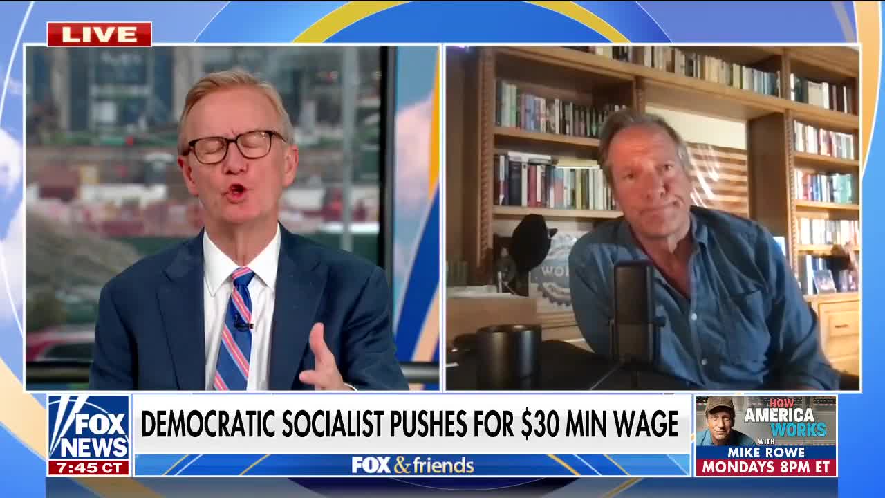 Mike Rowe slams Dem's call for $30 minimum wage: 'Why not $50?'