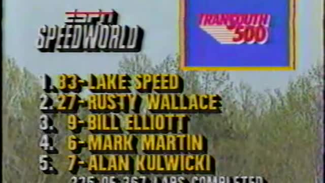 1988 Darlington - Transouth 500