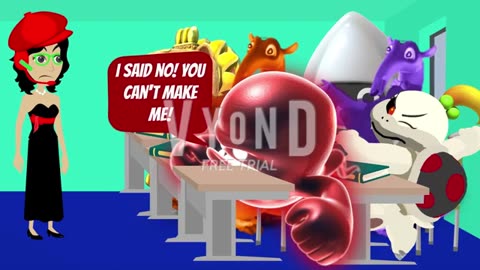 Slammer Flips over His Desk and Gets Grounded