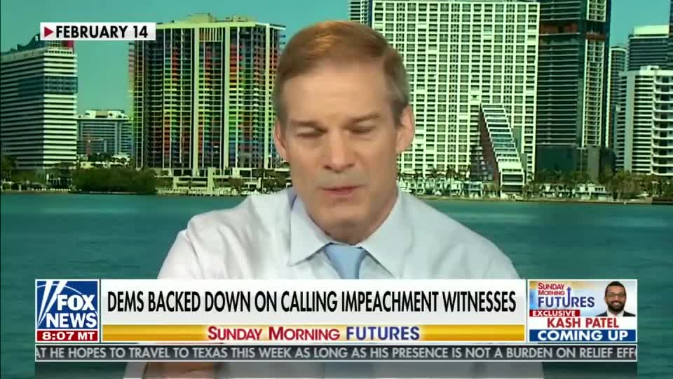 Senator Johnson on Sunday Morning Futures on 2/21 Part 1