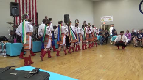 2024 Czech And Slovak Folk Festival, Sokol Detroit, Kolomeyka Ukranian Dance Ensemble