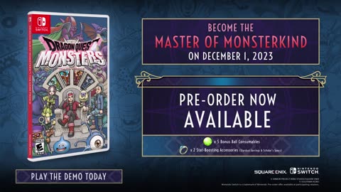 Dragon Quest Monsters_ The Dark Prince - Official Gameplay Overview Trailer