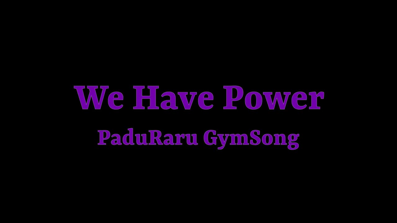 WHPower GymHymn