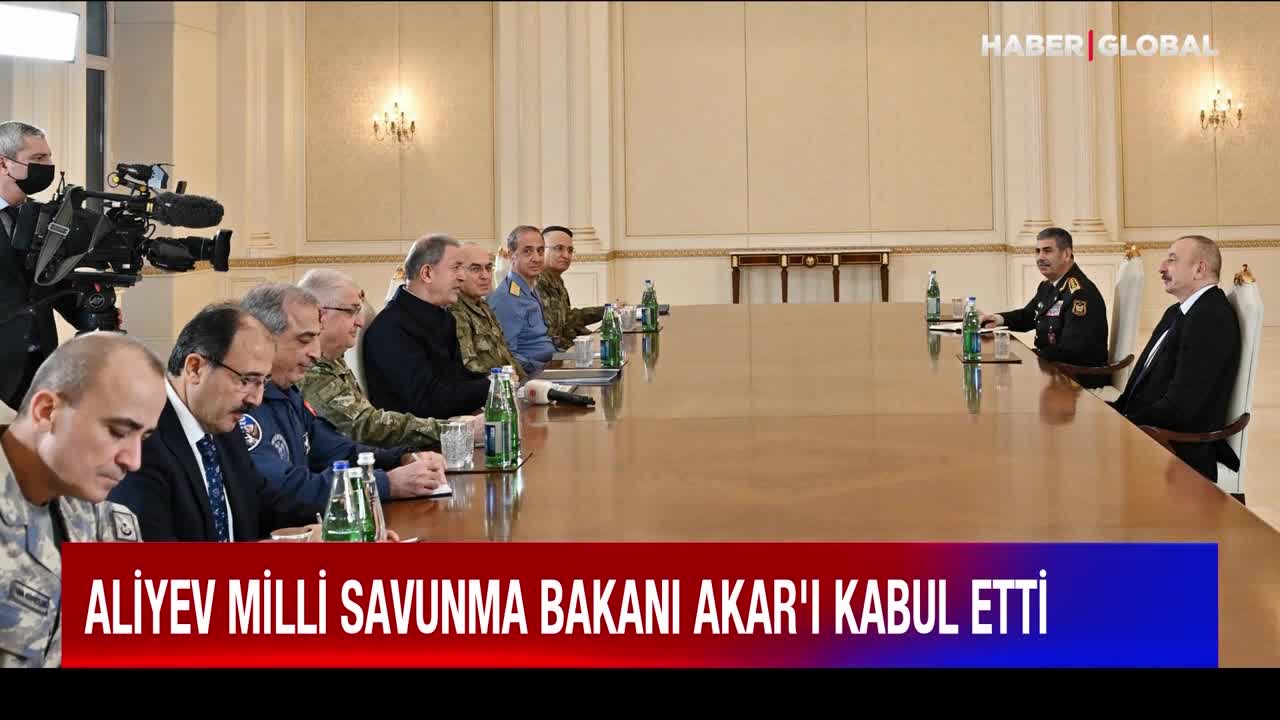 KARDEŞLER BİR ARADA! İlham Aliyev ve Hulusi Akar Bir Arada! Türk Düşmanlarını Titretecek Kare