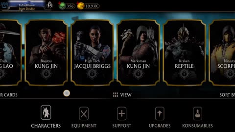 Mortal Kombat Mobile All cards and All skills and Passives