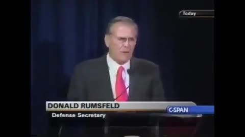 Sept 10th 2001: Secretary of Defense Donald Rumsfeld announces they are missing $2.3 TRILLION