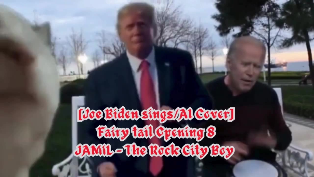 [Joe Biden sings/AI Cover] Fairy tail Opening 8 | JAMIL - The Rock City Boy