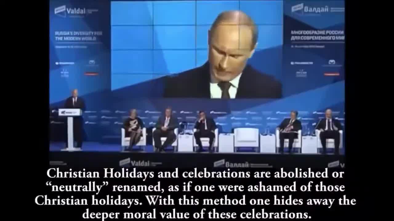 President Putin why he is attacking Ukraine " Western Governments are Corrupt " Listen Carefully