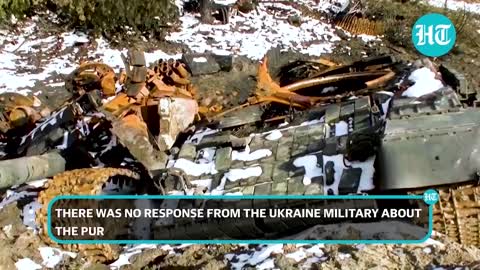 Russian air assault destroys Ukraine tanks and armoured vehicles; Watch how it happened