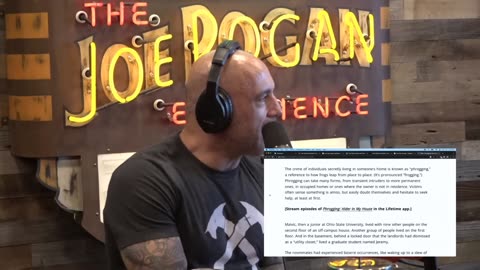 Joe Rogan & Theo LOL: I'll Watch Your Whole Family Eat Dinner