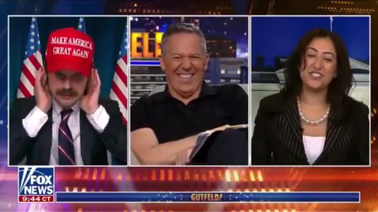 Trump Vs Kamala Harris Mockery Interview at Gutfield show is Hilarious