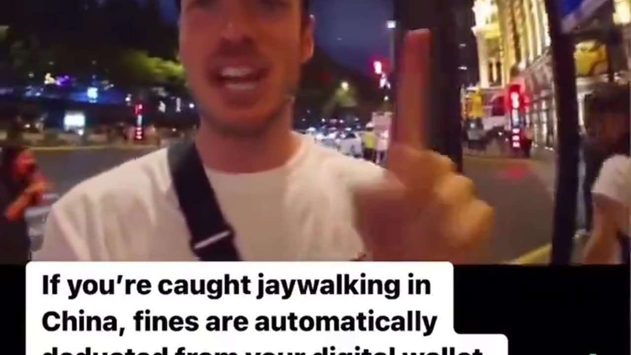 Caught Jay walking in China by a robot? - Social Credit score effected