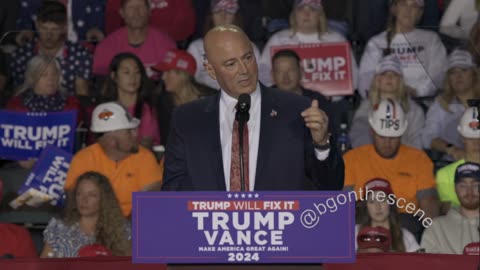 Dearborn Heights Mayor Bill Bazzi Speaks at Trump Rally in Grand Rapids, Michigan