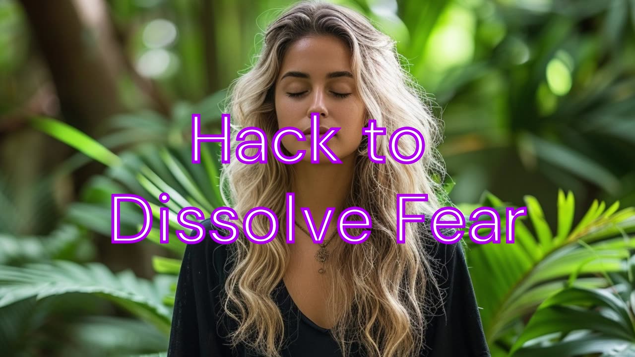 One-Step Hack To Dissolve Fear