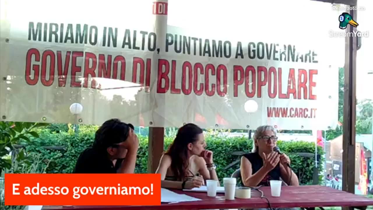 Dibattito "E adesso governiamo!" - Festa Nazionale della Riscossa Popolare