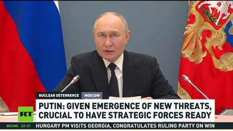 NOTIZIE DAL MONDO Putin lancia le esercitazioni delle forze di deterrenza strategica della Russia.Il Presidente russo ha sottolineato che l'uso delle armi nucleari è “una misura estrema ed eccezionale” per garantire la sicurezza dello Stato.