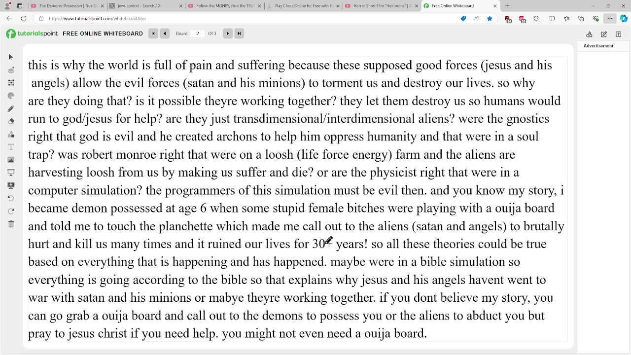 why god, jesus and his angels are bitches!