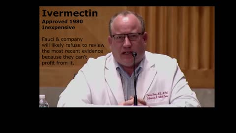 Pierre Kory, M.D. at Senate - Testifies about Ivermectin