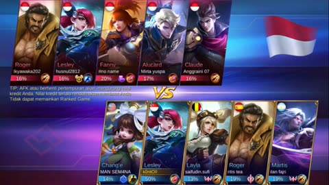 Lesley Brutal and Angela have strong support for Mobile Legends