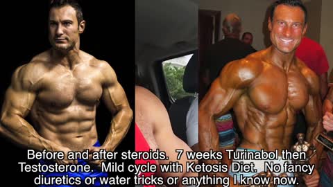 My first Steroid transformation Turinabol and Test