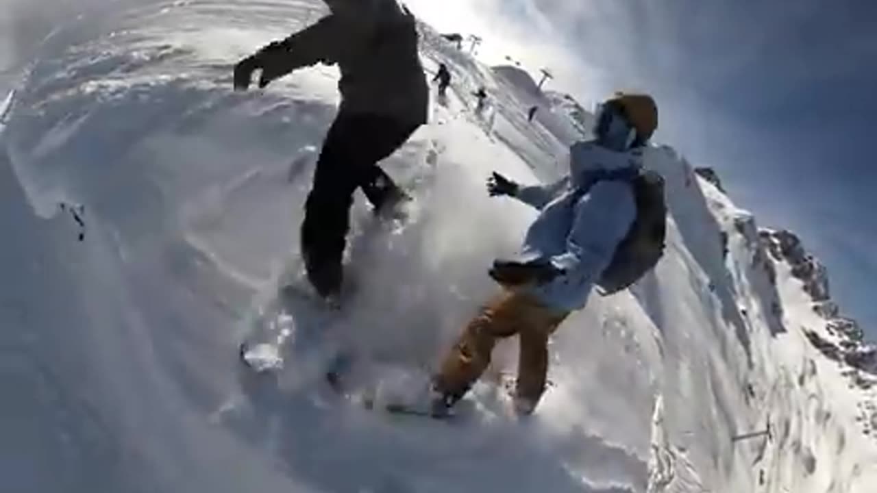 skiers didn't see the cliff coming