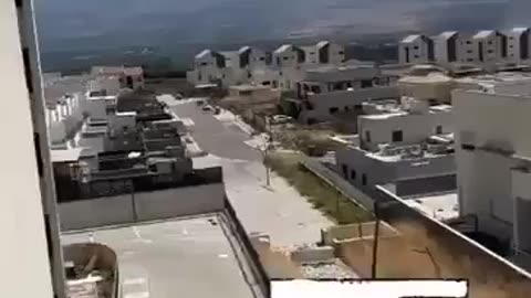 New footage shows Hezbollah targeting civilian communities in Kiryat Shmona.