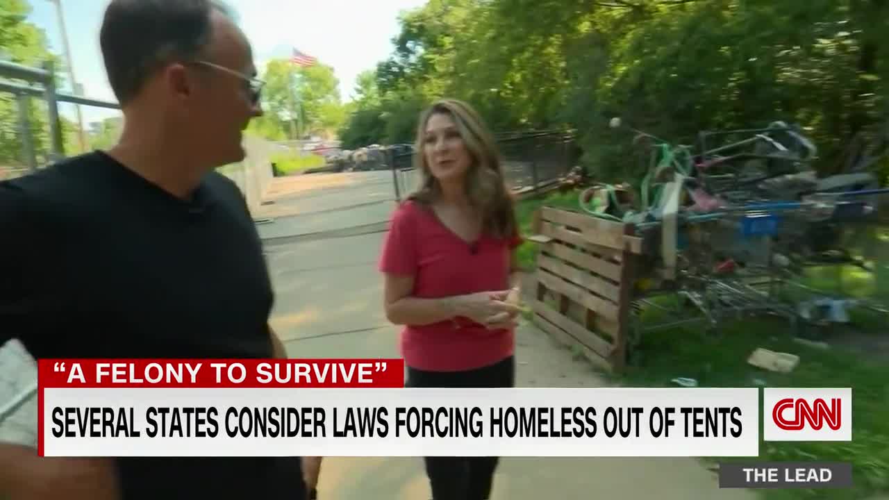 Latest News || Form Of Crime, Building Tents On Public Land In Tennessee