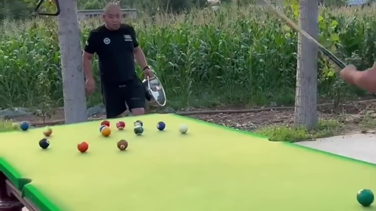 Funny Video of Billiards million views