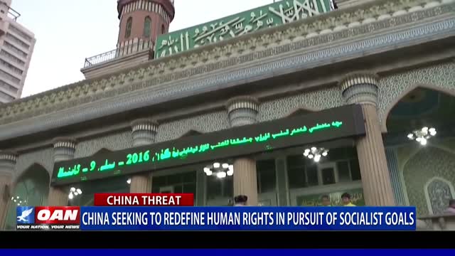 China seeking to redefine human rights in pursuit of socialist goals