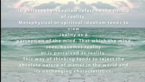 Why you shouldn’t live an idealistic life