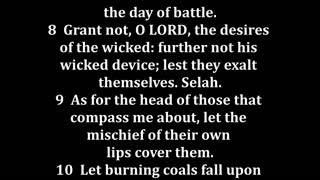 Psalms 140 King James version