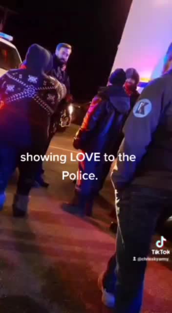 Chris Sky Giving the Police some Love for Helping Out