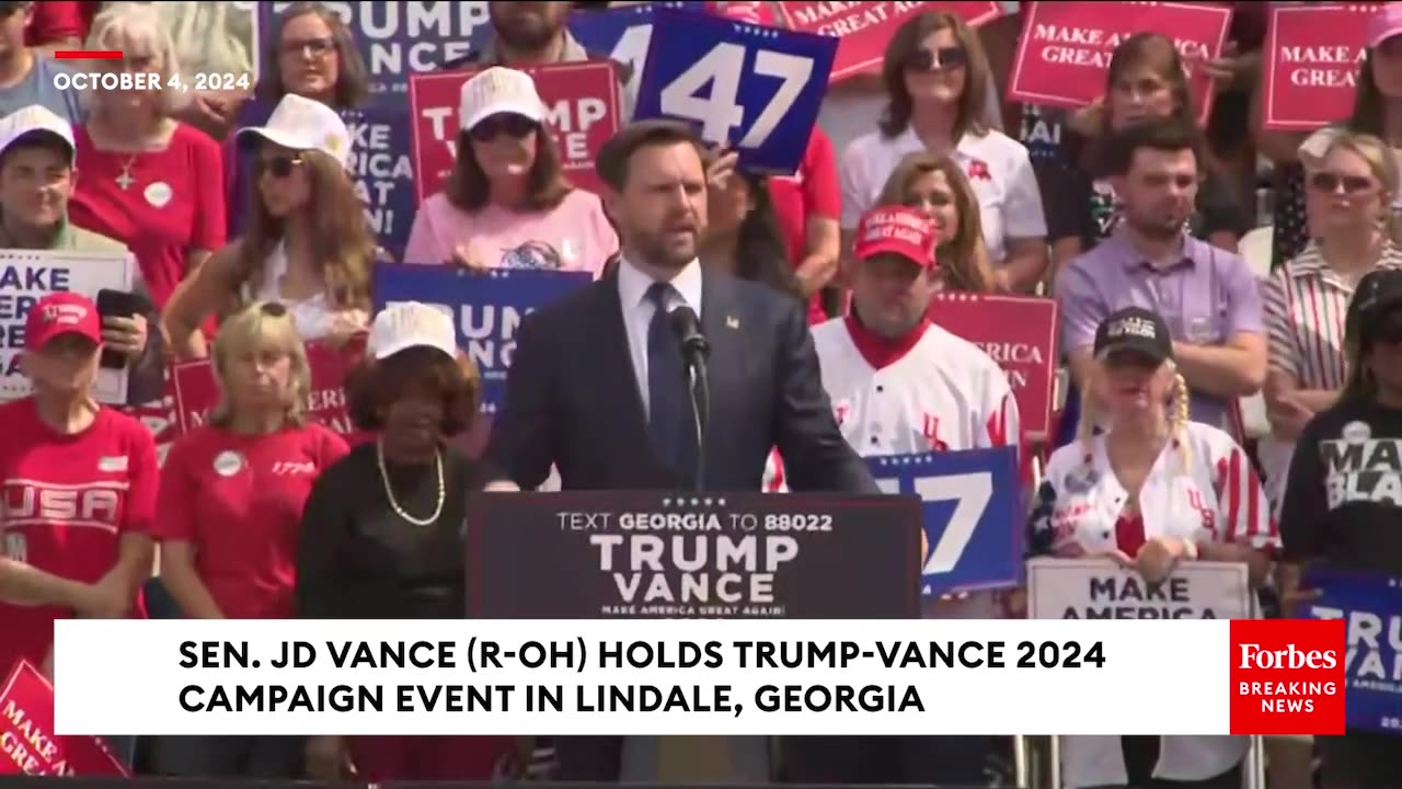 Vance Celebrates Trumps Push To Bolster Domestic Manufacturing- We Make 'Great American Products'