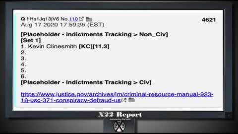 X22 Report - Marker [KC] 11.3, The Elite’s System Is In The Process Of Being Exposed