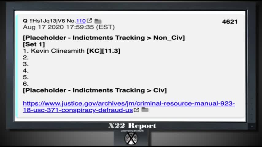 X22 Report - Marker [KC] 11.3, The Elite’s System Is In The Process Of Being Exposed