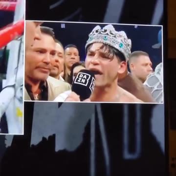 Ryan Garcia’s Victory Speech